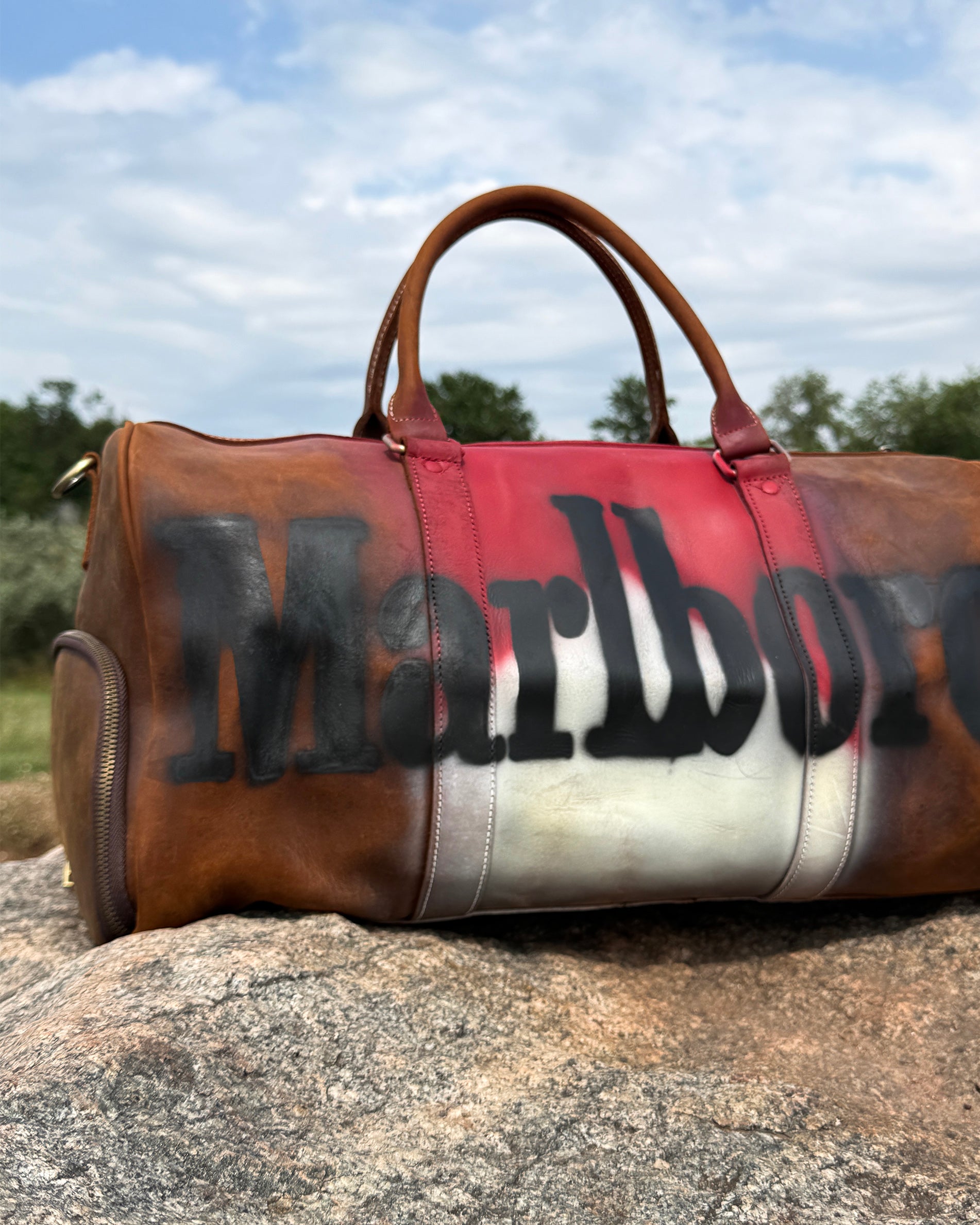 1 of 1 leather bag